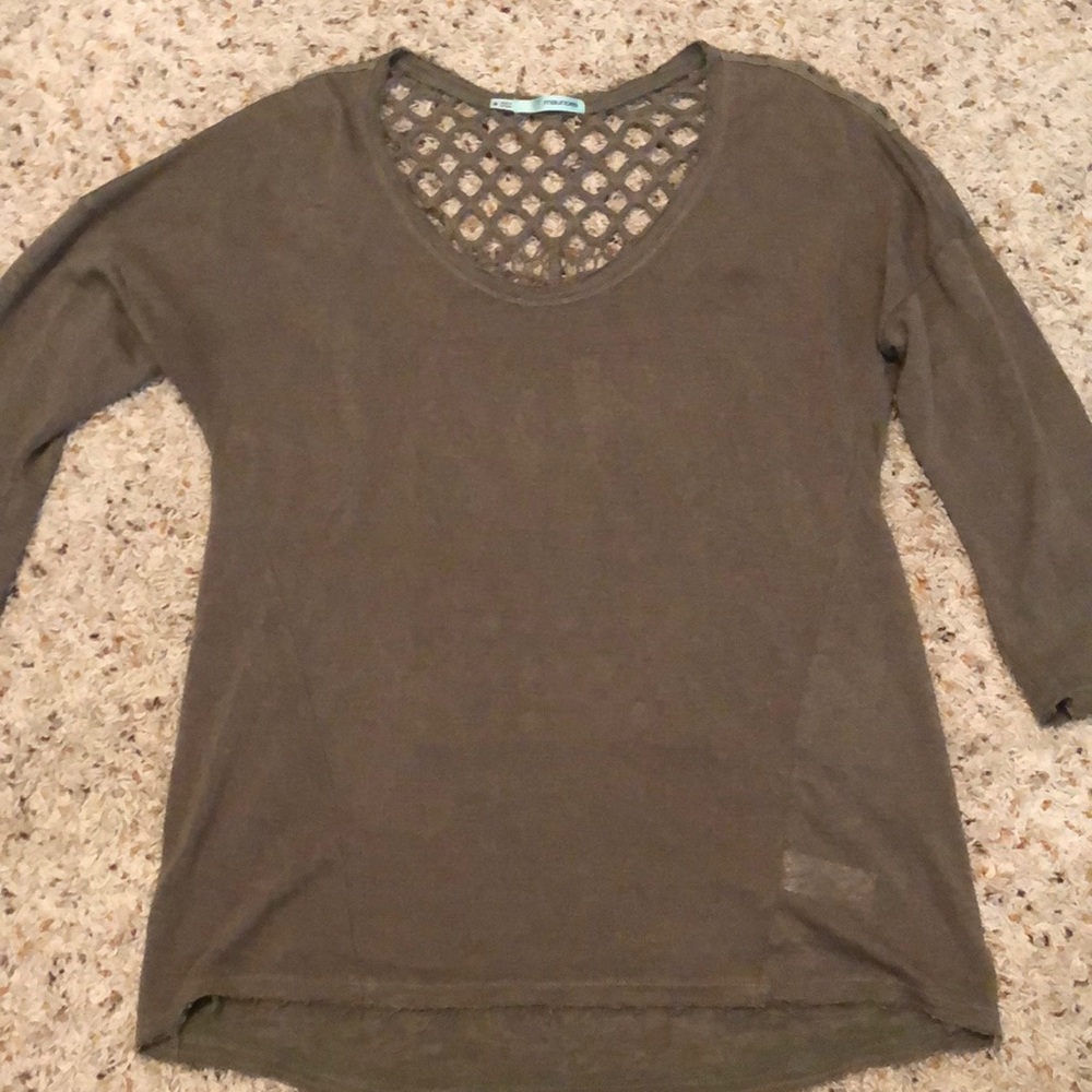 Maurice’s quarter sleeve top